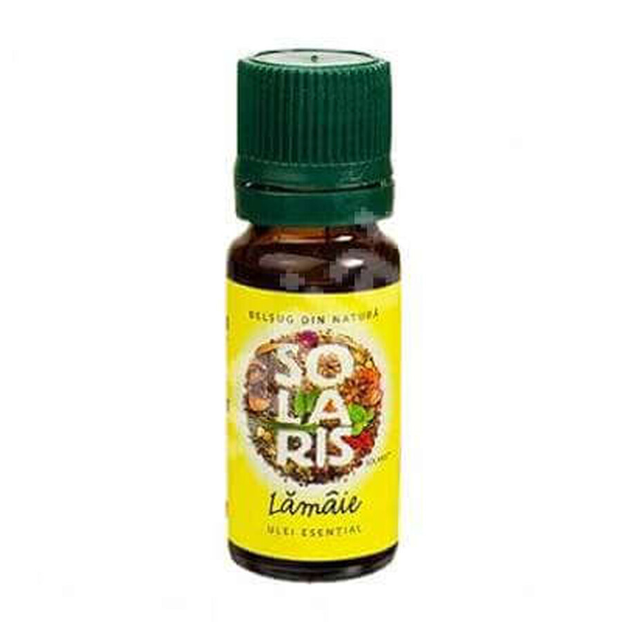 Aceite esencial de limón, 10 ml, Solaris