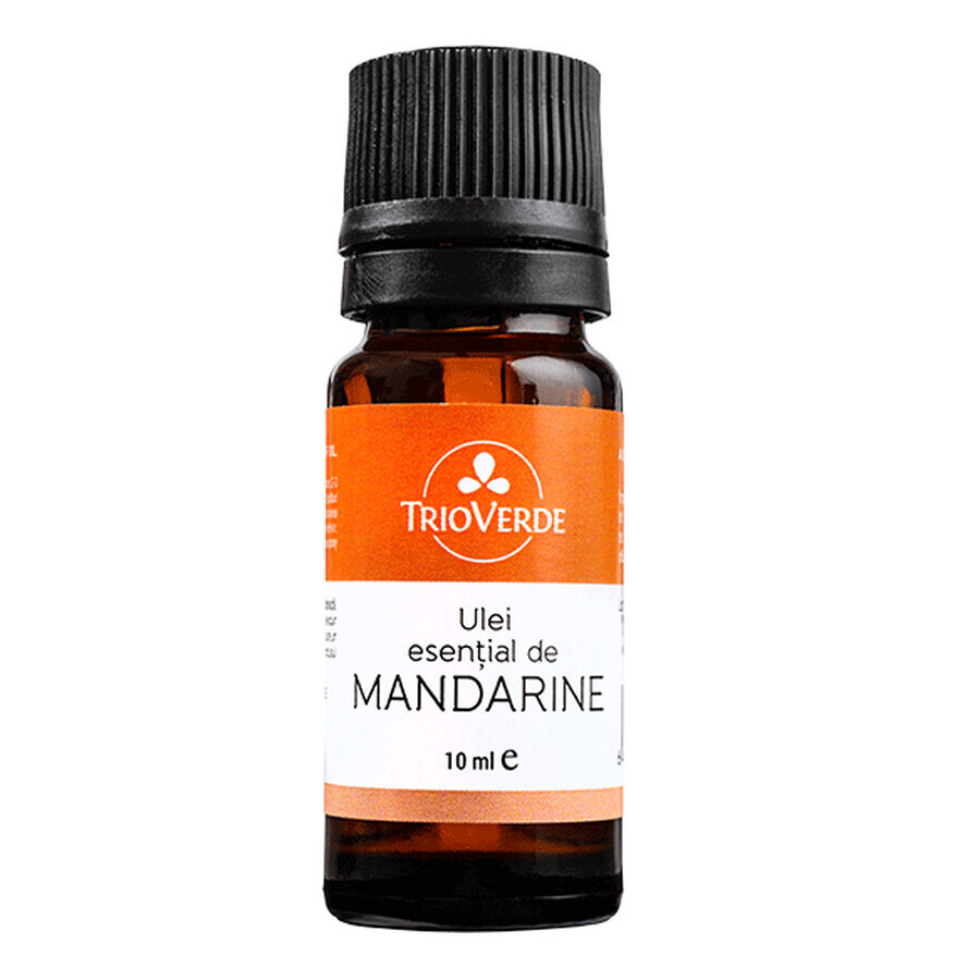 Aceite esencial de mandarina, 10 ml, Trio Verde