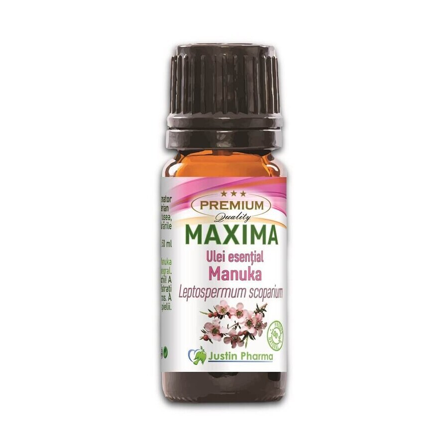 Manuka essential oil, 10 ml, Justin Pharma