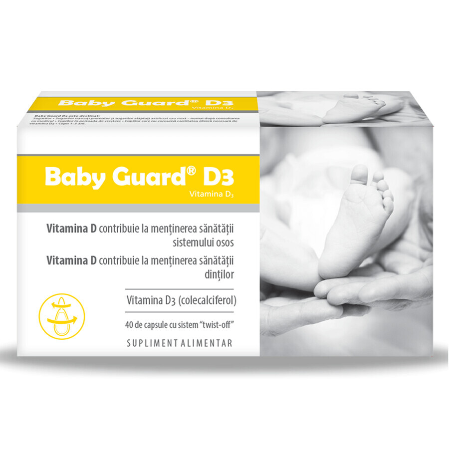 Baby Guard D3, 40 cápsulas, Evital comentarios