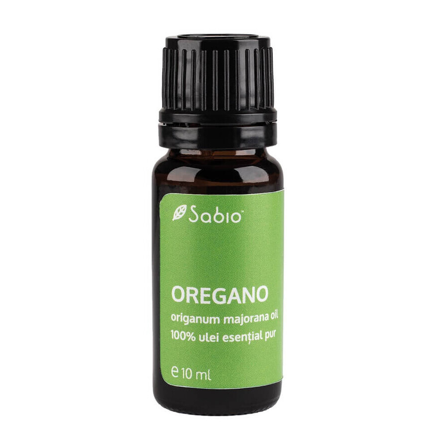 Aceite esencial de orégano, 10 ml, Sabio