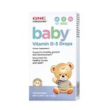 Gotas de vitamina D3 para bebés (424683), 7,5 ml, GNC