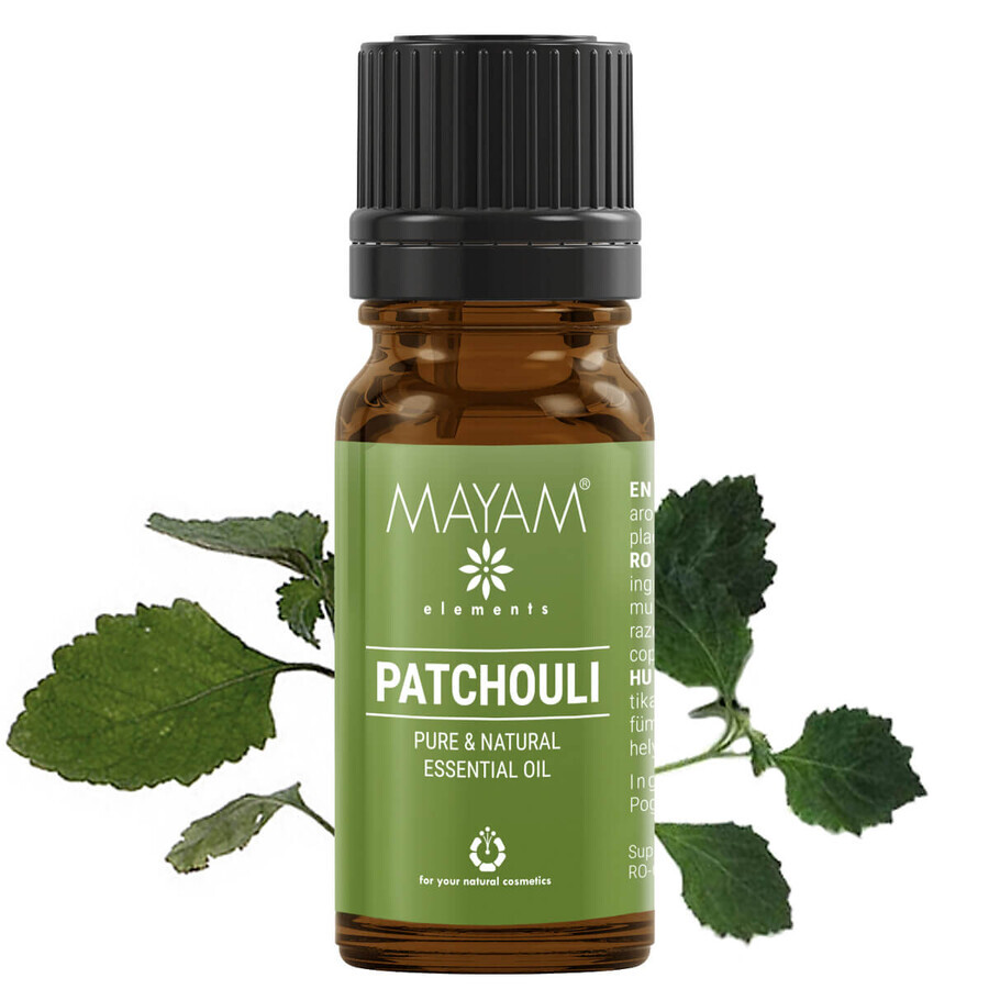 Aceite esencial de pachulí (M - 1145), 10 ml, Mayam