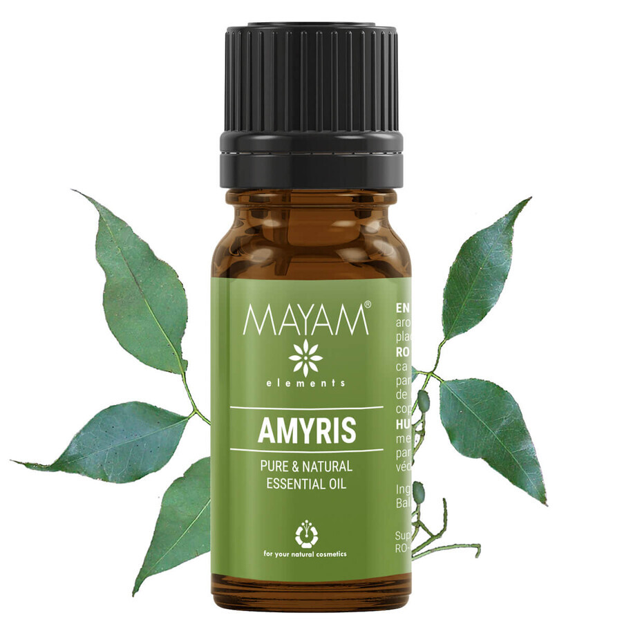 Aceite esencial de sándalo Amyris (M - 1155), 10 ml, Mayam