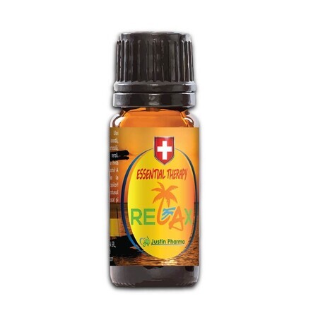 Olio essenziale per la terapia del relax, 10 ml, Justin Pharma