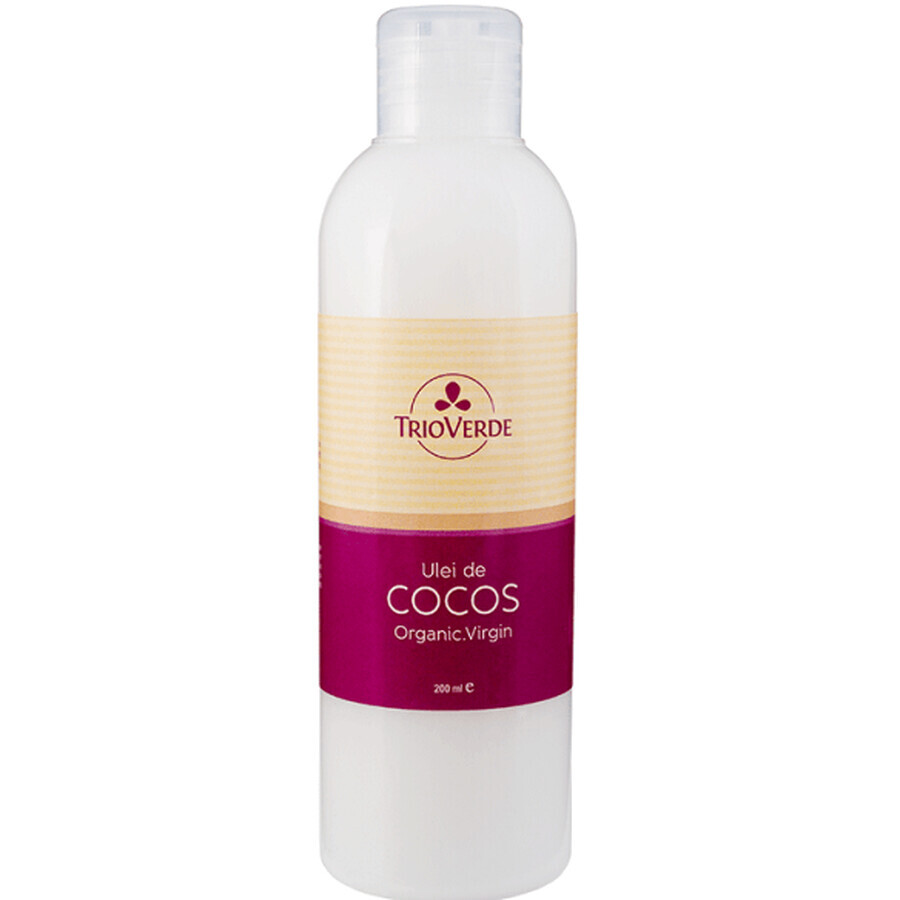 Huile de coco biologique, 200 ml, Trio Verde