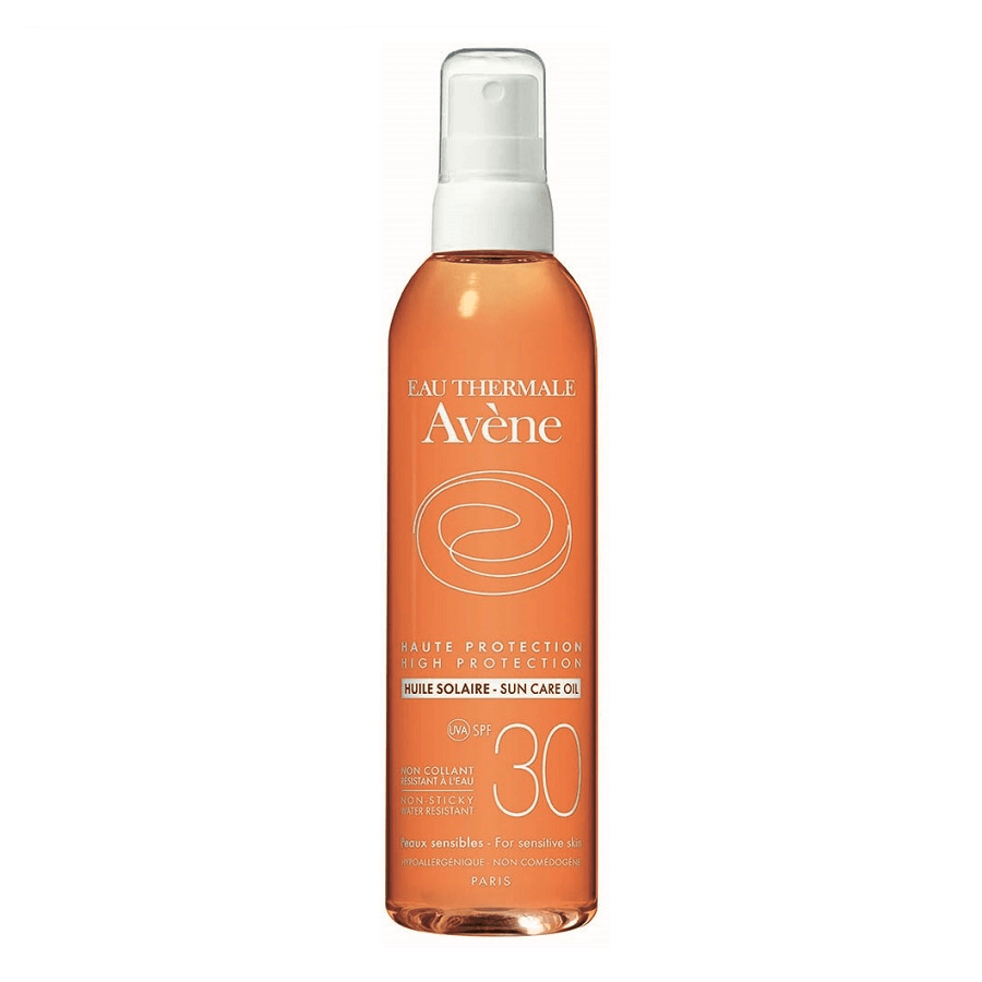 Avène Olio Solare SPF30 Protezione Alta Pelle Sensibile, 200ml