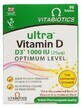 Ultra Vitamina D3 1000IU Nivel &#211;ptimo, 96 comprimidos, Vitabiotics