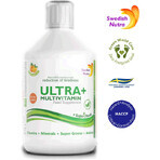 Multivitaminici liquidi Ultra+, 500 ml, Nutra svedese