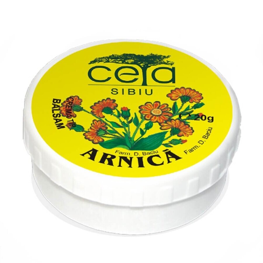 Pomada de árnica, 20 g, Ceta Sibiu