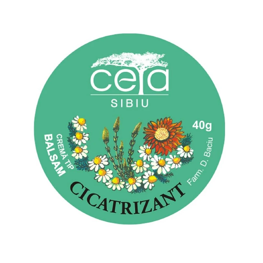 Ungüento cicatrizante, 40 g, Ceta Sibiu