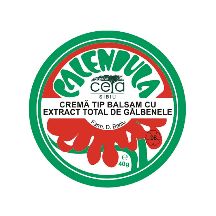 Unguent cu extract total de galbenele, 40 g, Ceta Sibiu