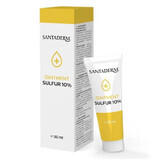 Santaderm Pomada Emoliente con Azufre 10%, 30 ml, Vitalia