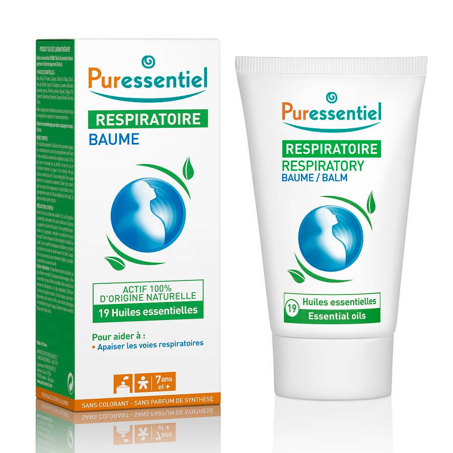 Respirazione Unguento Ai 19 Oli Essenziali Puressentiel 50ml