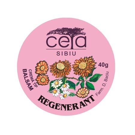 Pomada regeneradora, 40 g, Ceta Sibiu