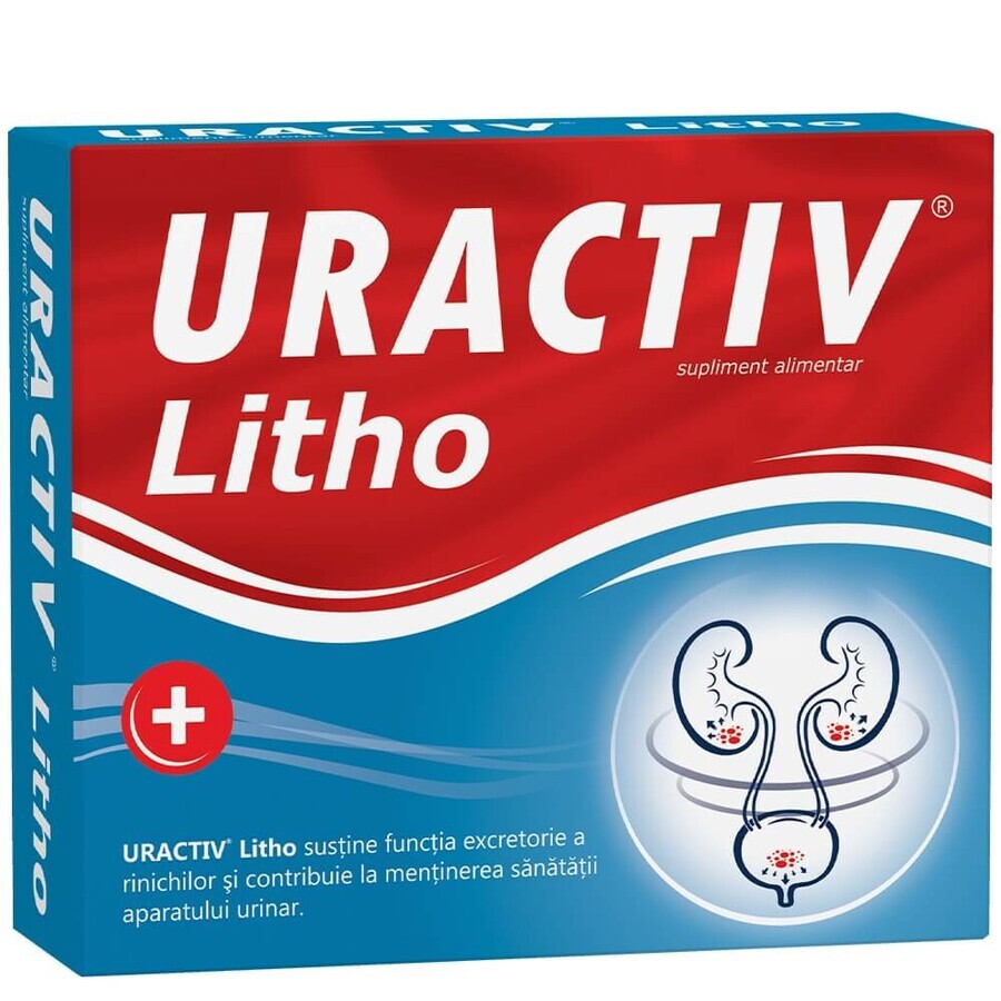 Uractiv Litho, 30 cápsulas, Fiterman Pharma