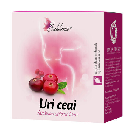 Uri ceai Sublimă, 50 g, Dacia Plant