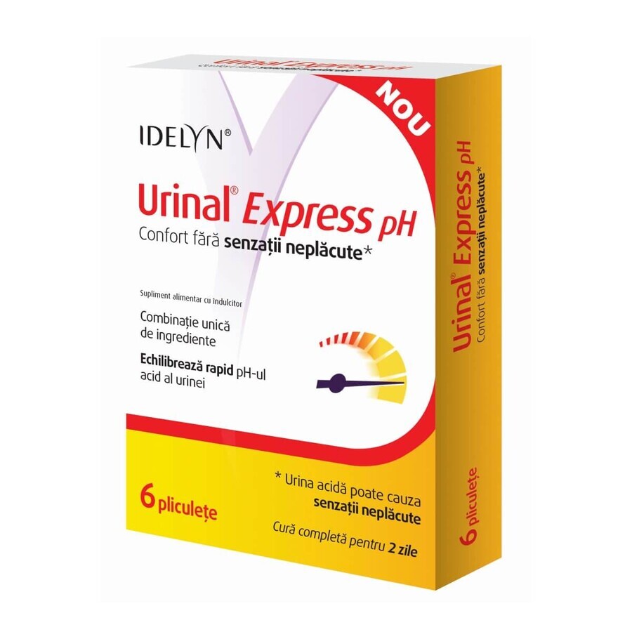 Urinoir Express pH, 6 zakjes, Walmark