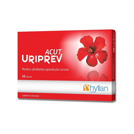 Uriprev Acut, 10 capsule, Hyllan