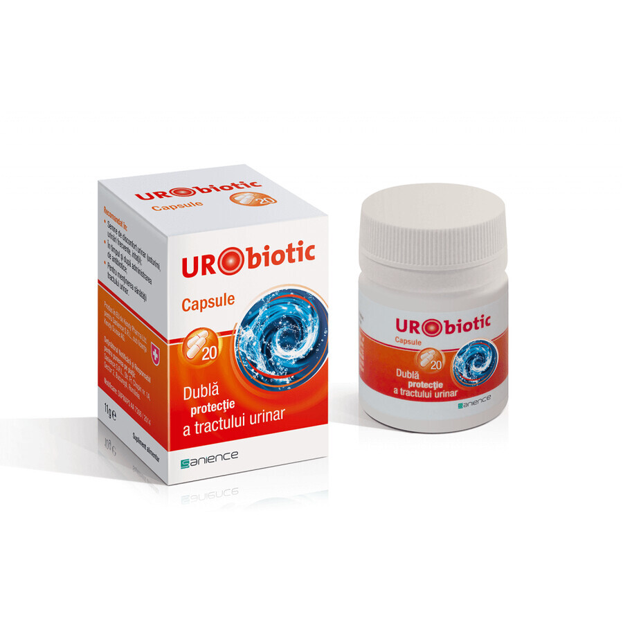 Urobiotico, 20 capsule, Sanience