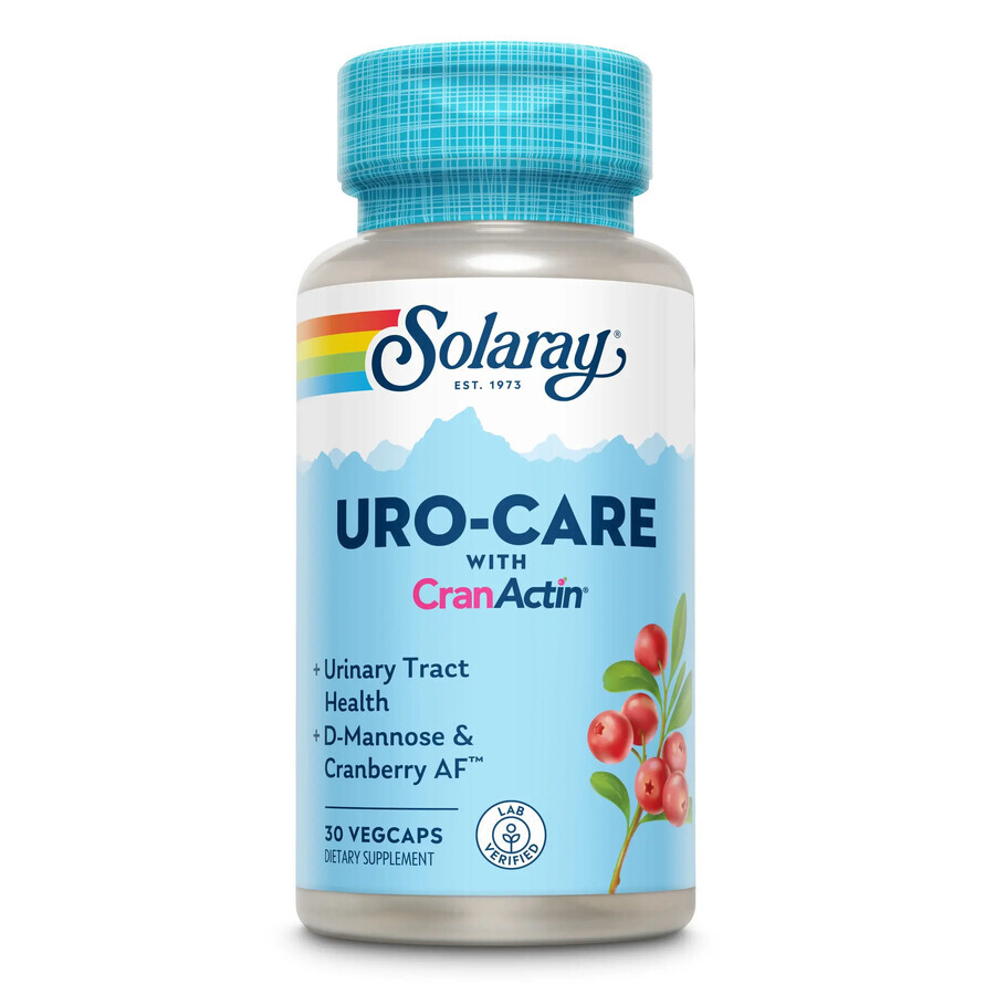 Uro-Care CranActin Solaray, 30 Kapseln, Secom