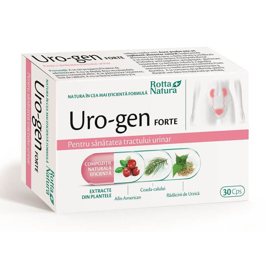 Uro-gen Forte, 30 capsule, Rotta Natura