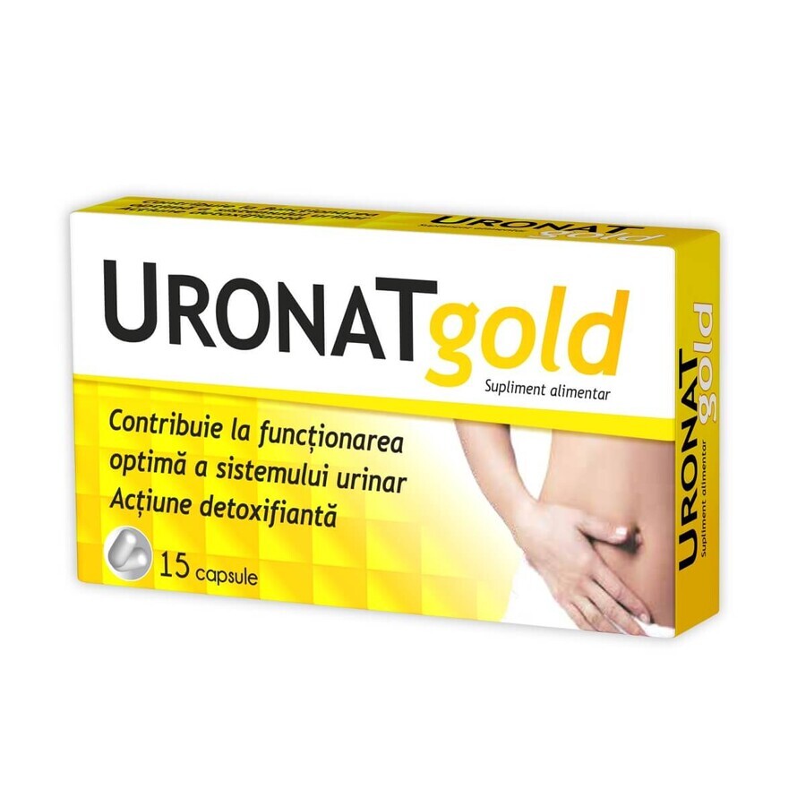 Uronat goud, 15 capsules, Zdrovit