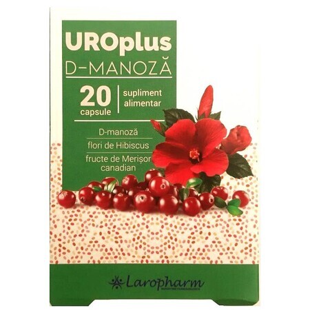 Uroplus D-Manosa, 20 cápsulas, Laropharm