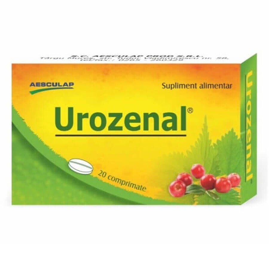 Urozenal, 20 comprimidos, Aesculap