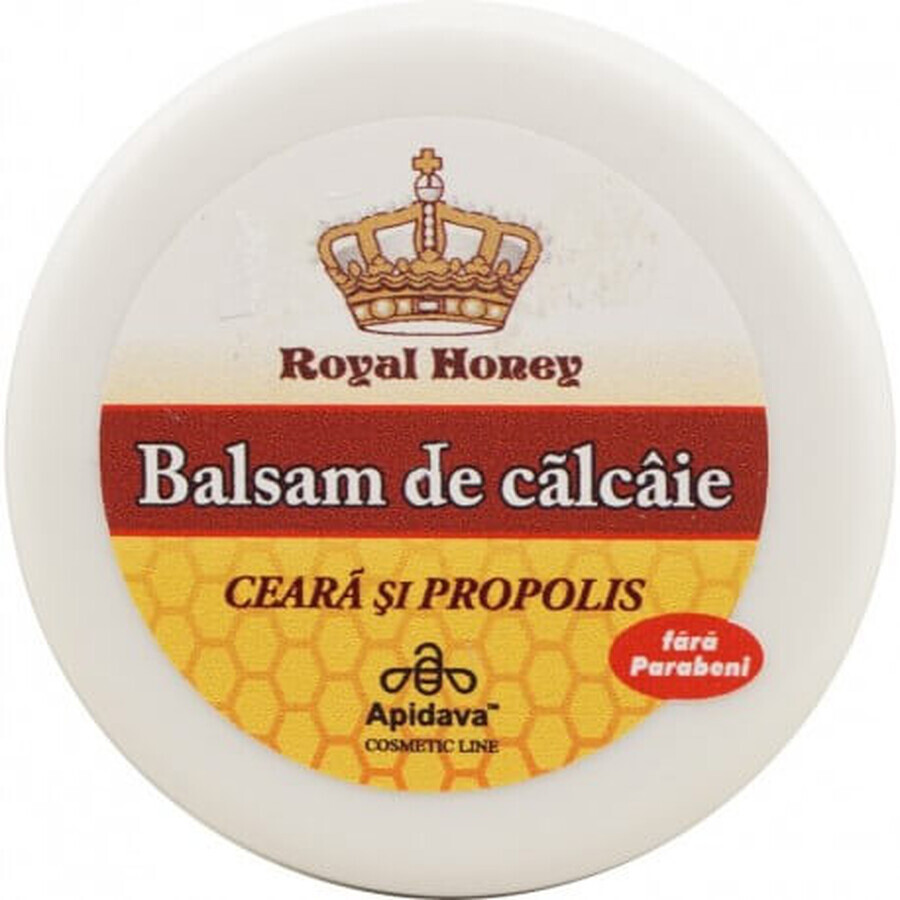 Bálsamo con cera y propóleo para los talones, 30 ml, Apidava