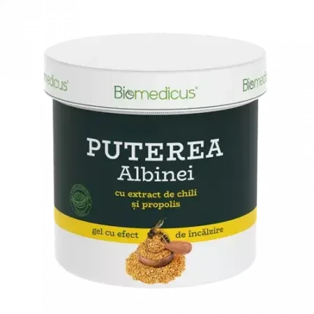 Gel de veneno de abeja con extracto de chile y propóleo, 250 ml, Biomedicus