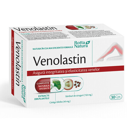 Venolastina, 30 capsule, Rotta Natura