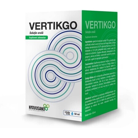 Vertikgo solución oral, 50 ml, Nyrvusano Pharmaceuticals