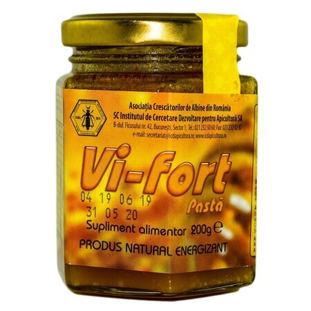 Vi-Fort pasta, 200 g, Icd bijenteelt