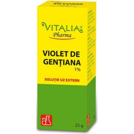 Gentiaanviolet 1%, 25 g, Vitalia