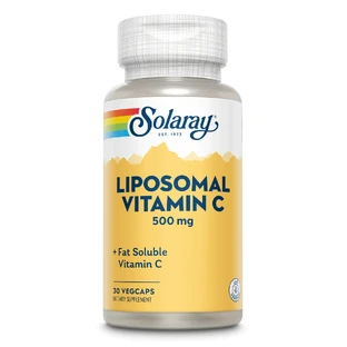 Vitamina C Liposomal 500 mg Solaray, 30 cápsulas, Secom