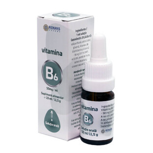 Vitamina B6 (50mg/ml) solución oral, 10 ml, Renans