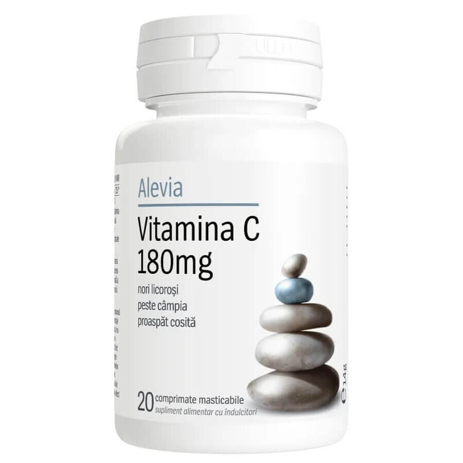 Vitamina C 180mg, 20 comprimidos, Alevia