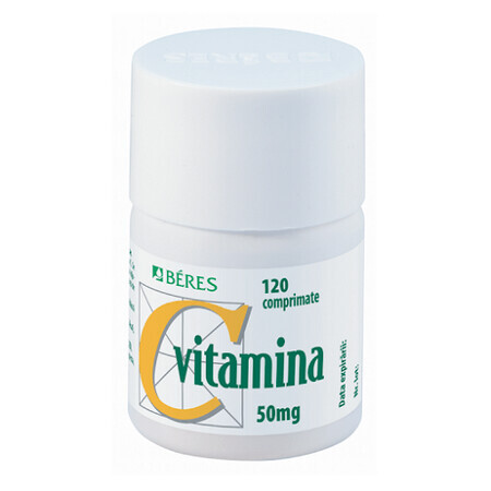 Vitamine C 50 mg, 120 tabletten, Beres