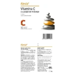 Vitamina C con pulpa de macese y stevia, 30 comprimidos, Alevia