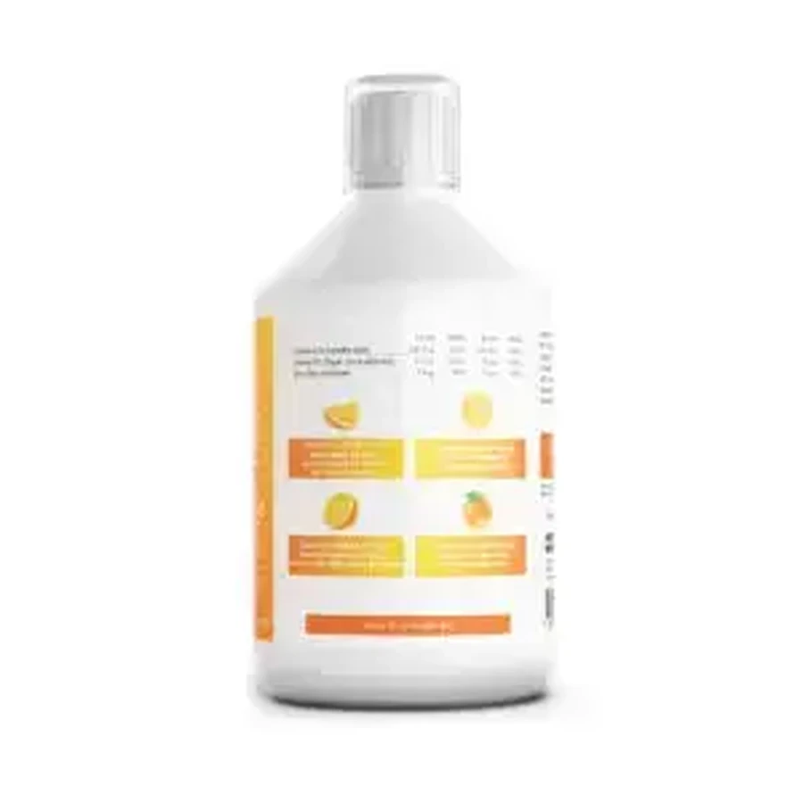 Vitamina C Líquida 1000 Mg + Vitamina D3 + Zinc, 500ml, Swedish Nutra
