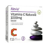 Vitamina C Natural 1000 mg, 15 sobres, Alevia