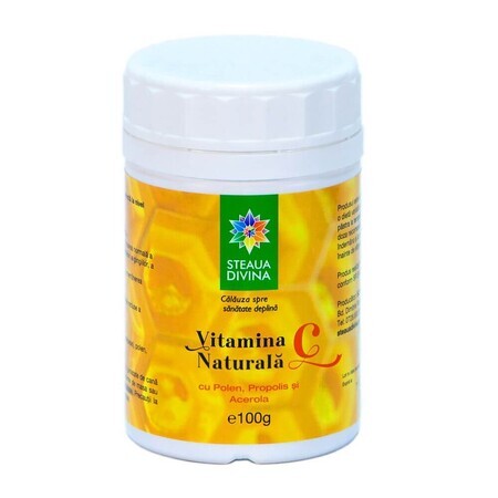 Vitamina C natural, 100 g, Divine Star