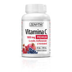 Vitamina C Premium con granada, bioflavonoides y resveratrol 1000 mg, 60+30 cápsulas, Zenyth