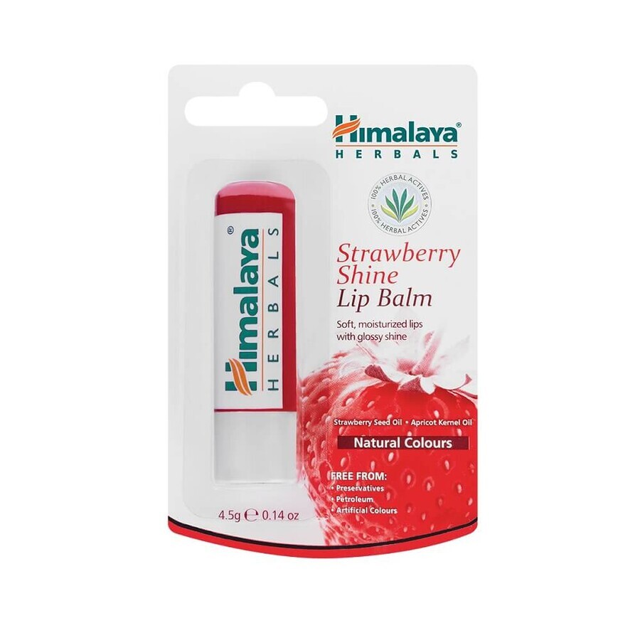 Baume à lèvres à la fraise, 4,5 g, Himalaya