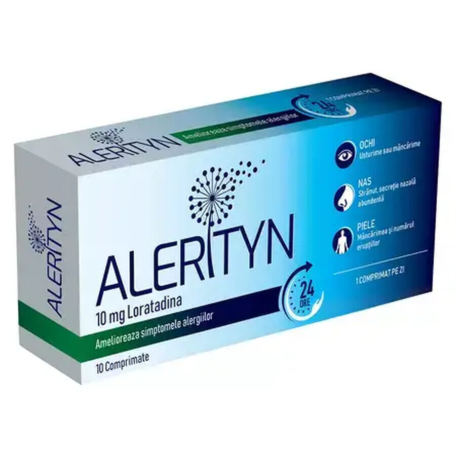 Alerityn, 10 mg, 10 comprimidos, Biofarm