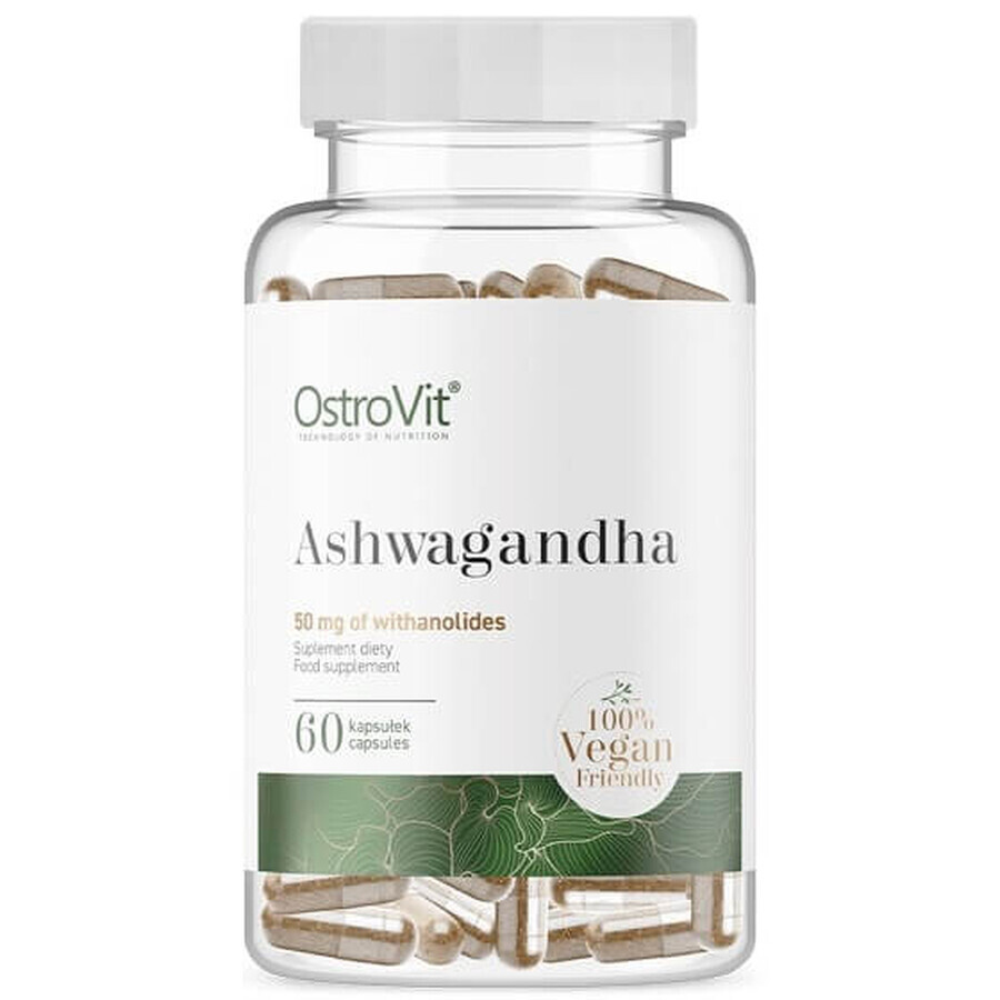 Ashwagandha, 700 mg, 60 gélules, OstroVit