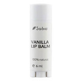 Baume à lèvres à la vanille, 6 ml, Sabio
