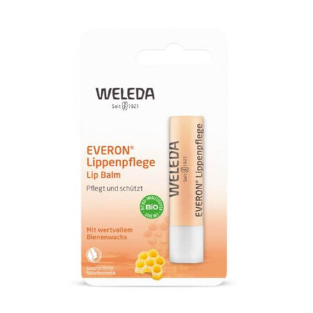 Bálsamo labial Everon con factor de protección solar 4, Weleda