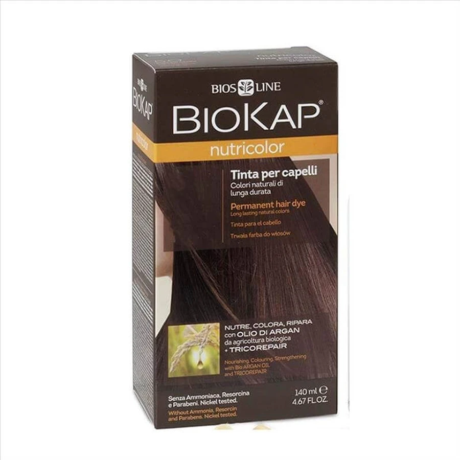 Nutricolor Permanent Haarkleur, Medium Blond 7.0, 140 ml, Biokap